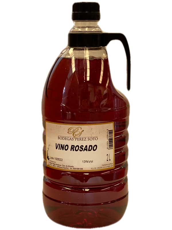 Vino Rosado Garrafa de 2 Litros